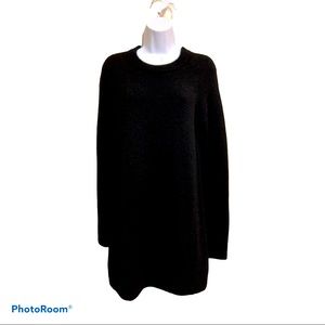 Aritzia Wilfred Free Black Carangi Sweater Dress